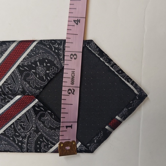 04. Pronto Uomo Striped Necktie - Picture 8 of 8